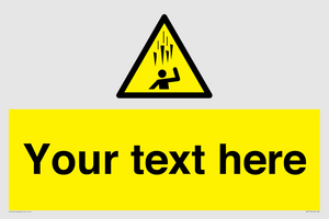 Custom Falling Ice sign